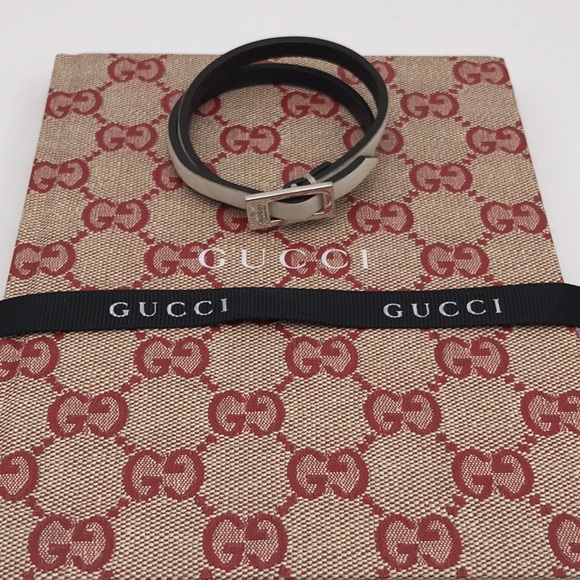 Gucci Jewelry - Authentic Gucci White Wrap Braclet